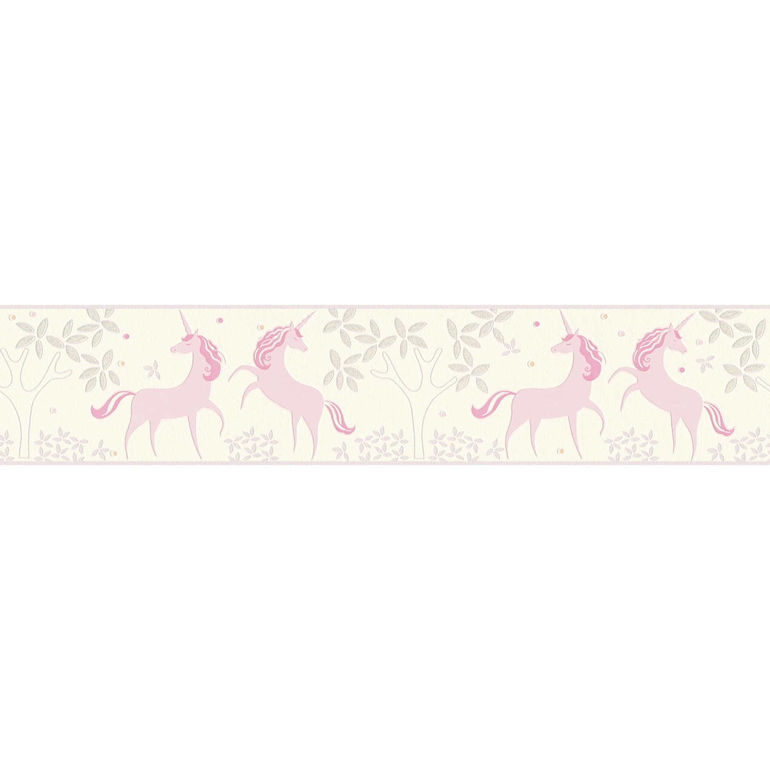 A.S. Création Borte Vlies Boys & Girls 6 Einhorn Weiß-Pink FSC® von AS-Creation