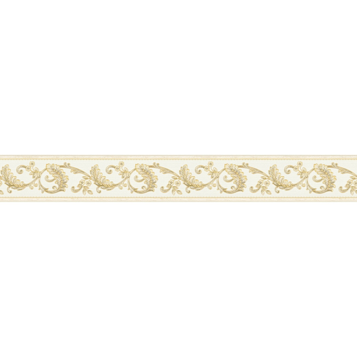 A.S. Création Borte selbstklebend Barock 5 m x 8 cm Gold-Weiß A.S. Création Borte selbstklebend Barock 5 m x 8 cm Gold-Weiß von AS-Creation