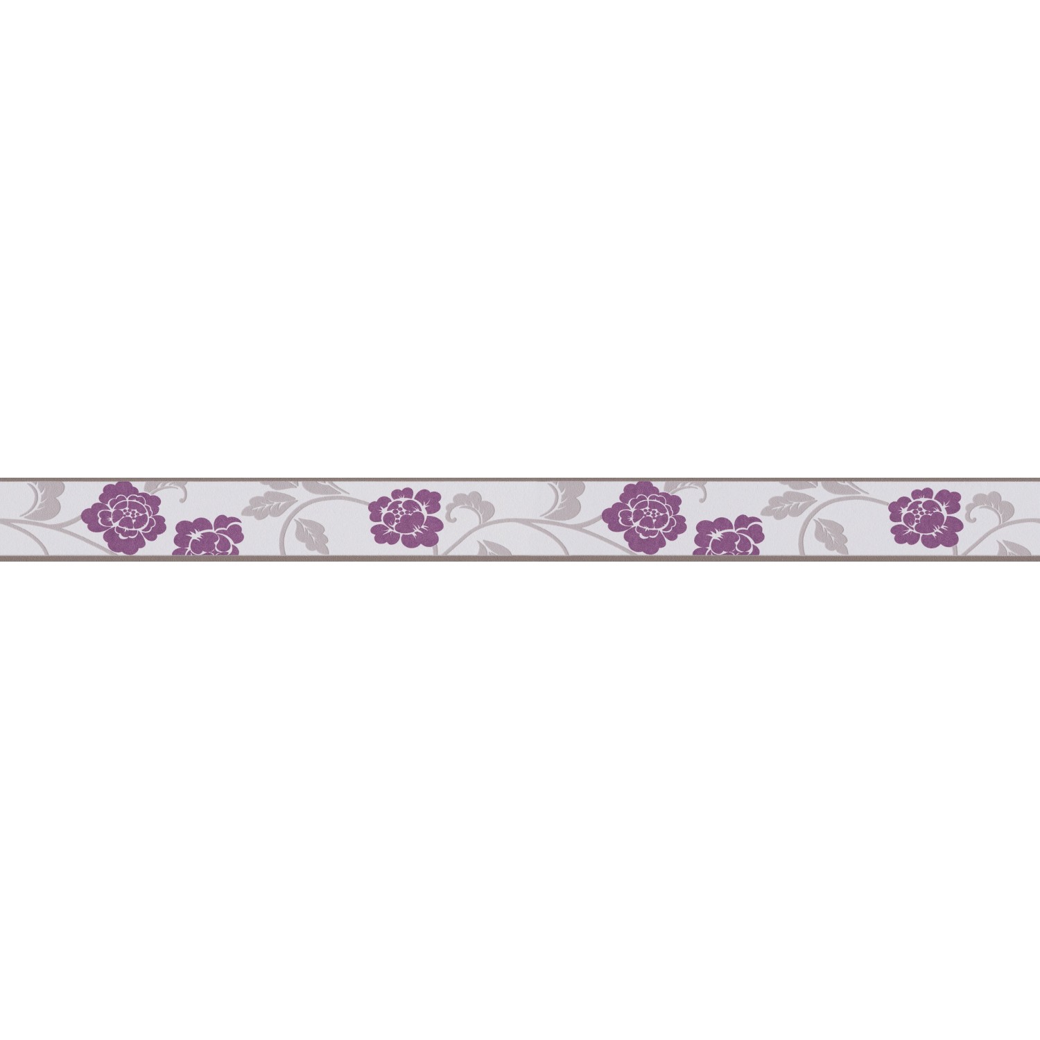 A.S. Création Borte selbstklebend Blumen 5 m x 5 cm Violett-Grau A.S. Création Borte selbstklebend Blumen 5 m x 5 cm Violett-Grau von AS-Creation