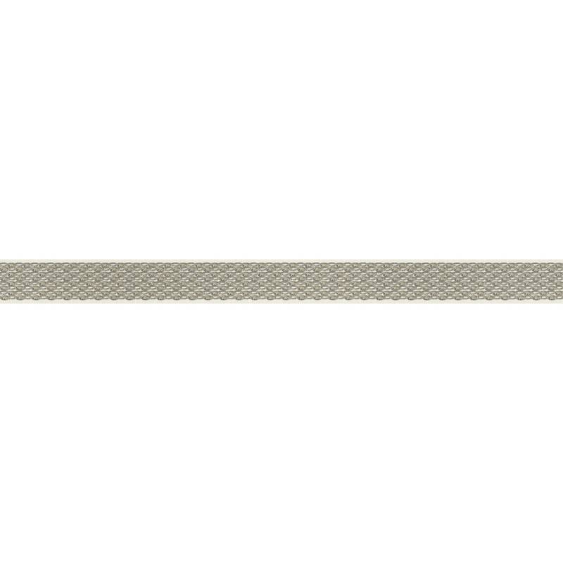 A.S. Création Borte selbstklebend Muster  5 m x 5 cm Silber-Beige von AS-Creation