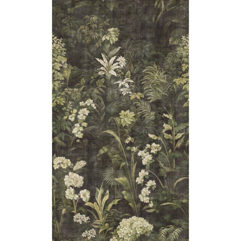 A.S. Creation Fototapete Natur Floral 1,59 m x 2,8 m Creme-Grün FSC® von AS-Creation