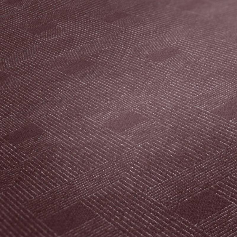 A.S. Création Tapete Grafisches Motiv Aubergineviolett 53 cm x 10,05 m AS-380293 von AS-Creation