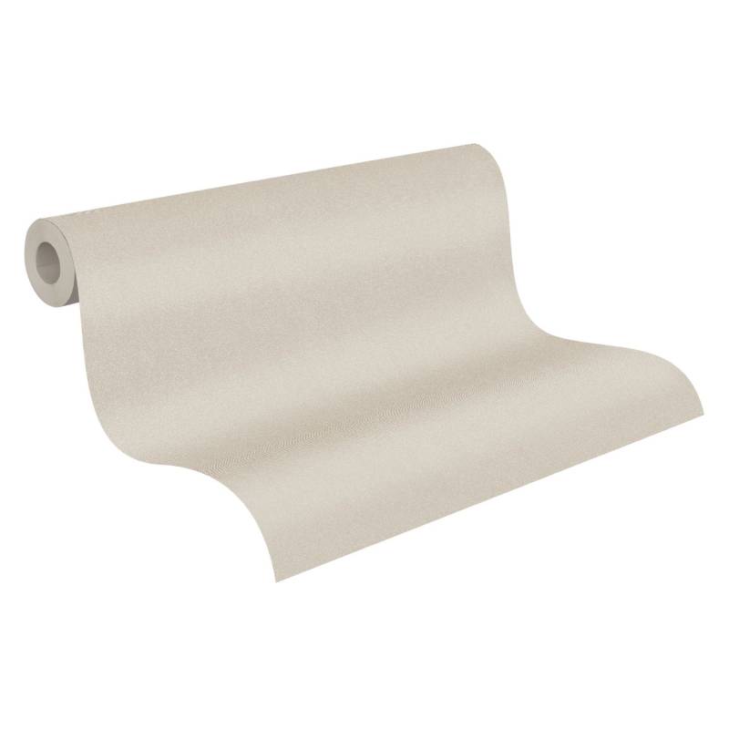 A.S. Création Tapete Uni Beige 53 cm x 10,05 m AS-375557 von AS-Creation