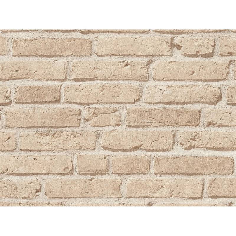 A.S. Création Vliestapete Best of Wood´n Stone Mauerstein Beige FSC® von AS-Creation