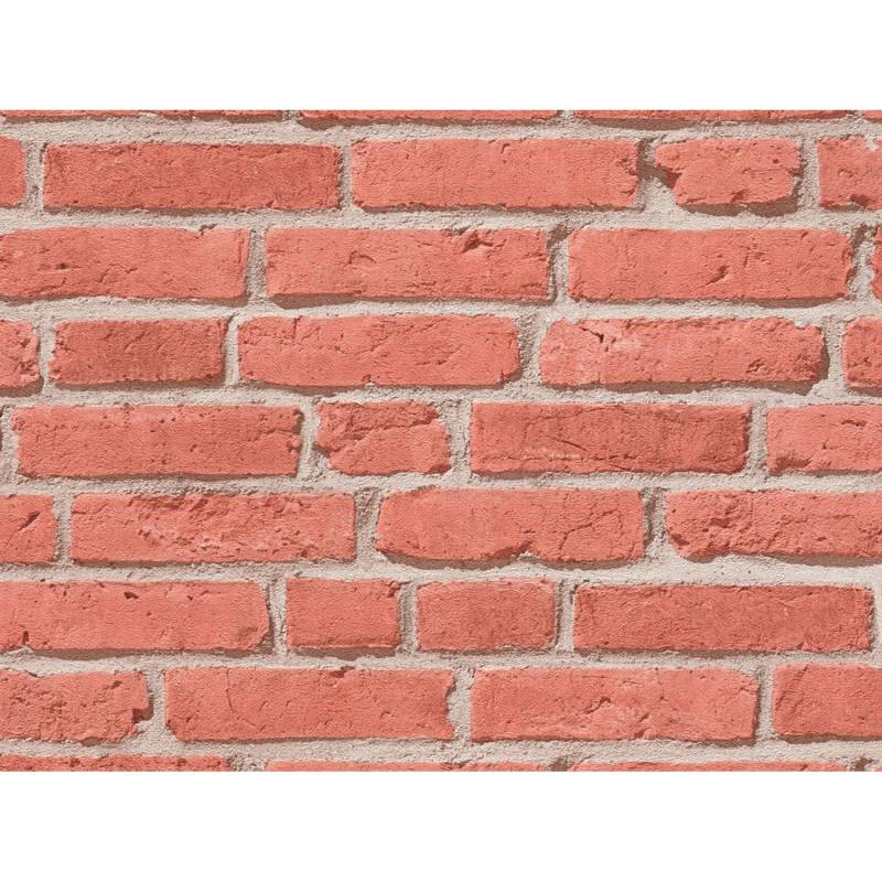 A.S. Création Vliestapete Best of Wood´n Stone Mauerstein Rot-Grau FSC® von AS-Creation
