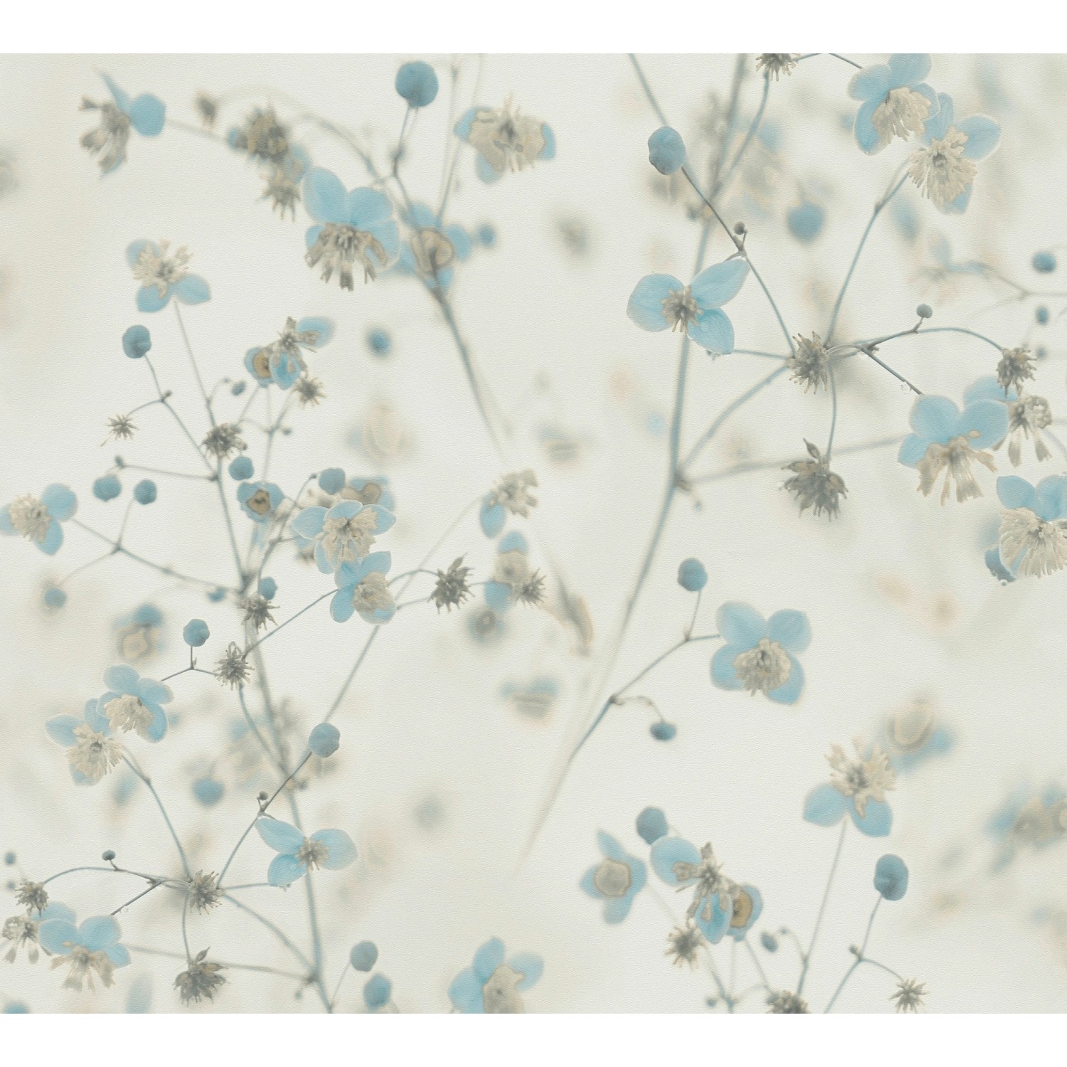 A.S. Création Vliestapete Blumen Cottage Core Blau Weiß A.S. Création Vliestapete Blumen Cottage Core Blau Weiß von AS-Creation