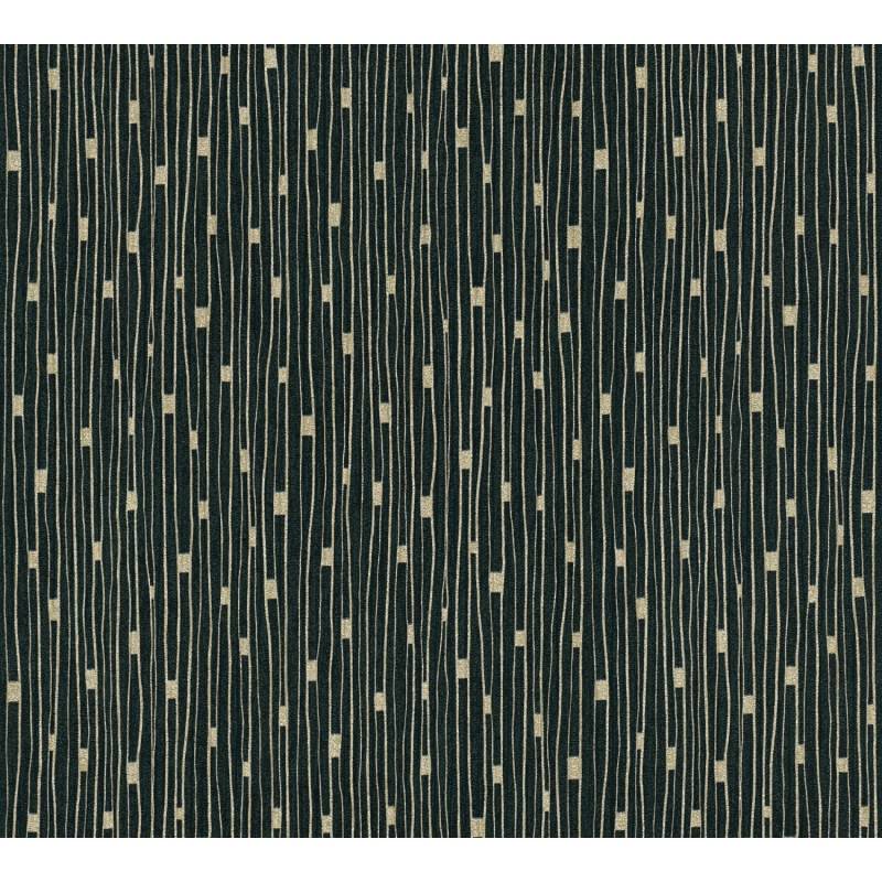 A.S. Création Vliestapete Linien Schwarz Gold von AS-Creation