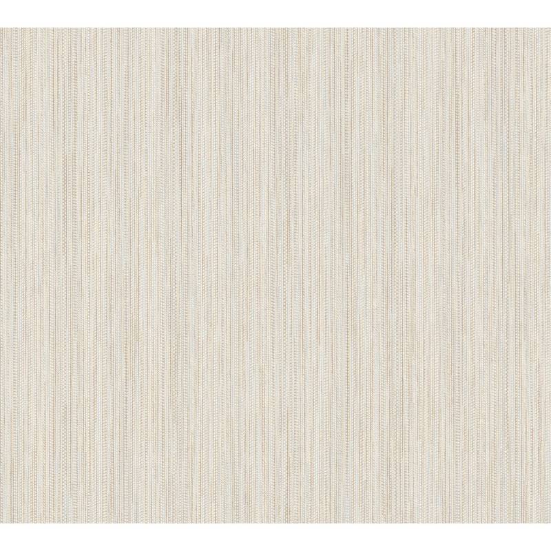 A.S. Création Vliestapete Streifen Weiß-Gold FSC® von AS-Creation