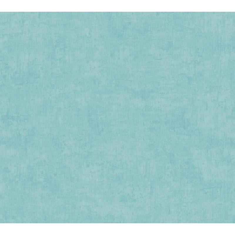 A.S. Creation Vliestapete Uni 10,05 m x 0,53 m Petrol FSC® von AS-Creation