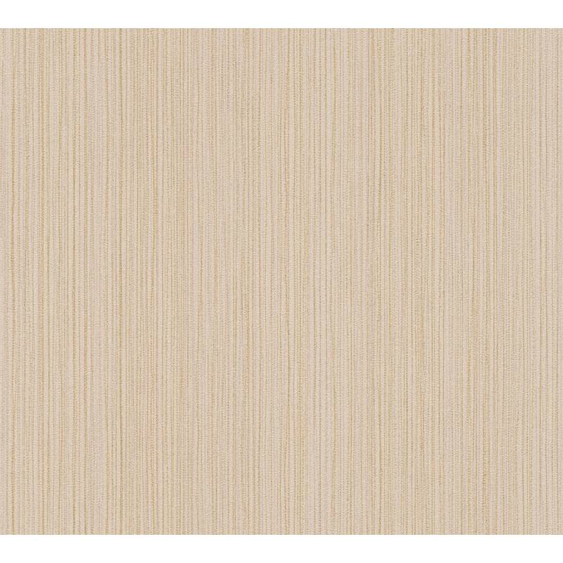 A.S. Création Vliestapete Uni Beige Gold von AS-Creation