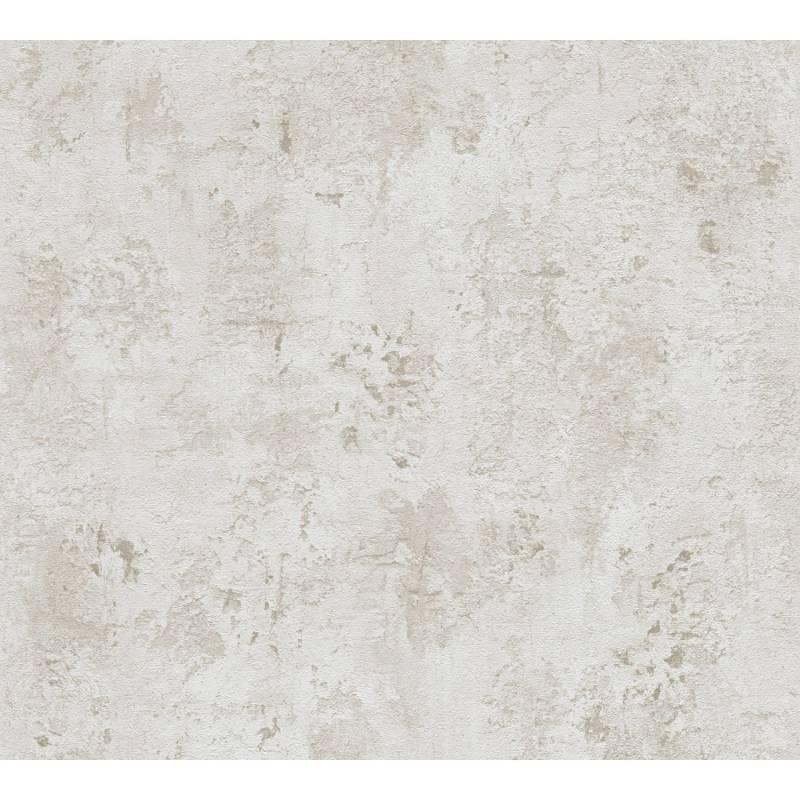 A.S. Création Vliestapete Uni Betonoptik Grau Beige von AS-Creation