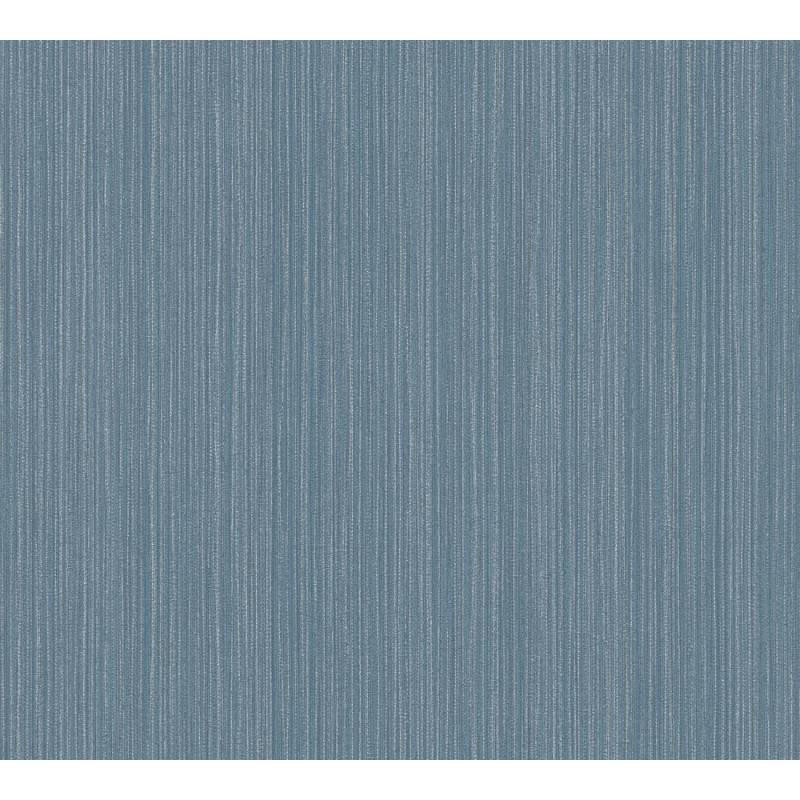 A.S. Création Vliestapete Uni Blau Silber von AS-Creation