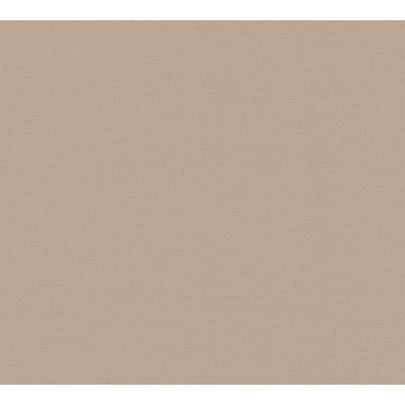 A.S. Creation Vliestapete Uni Leicht Strukturiert 10,05 m x 0,53 m Braun FSC® von AS-Creation