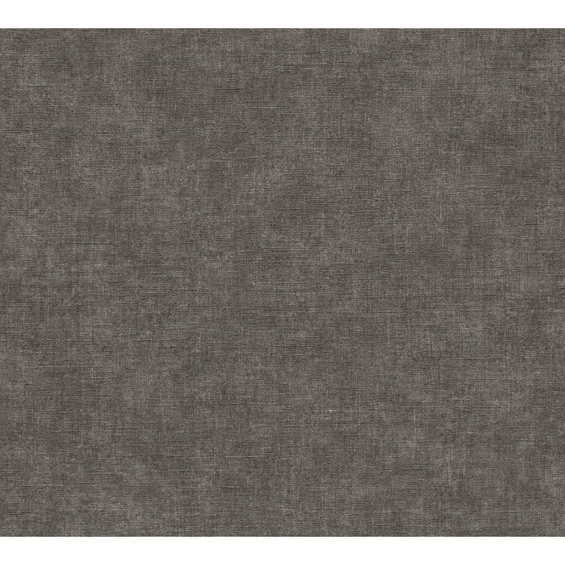 A.S. Creation Vliestapete Uni Struktur-Optik 10,05 m x 0,53 m Anthrazit FSC® von AS-Creation