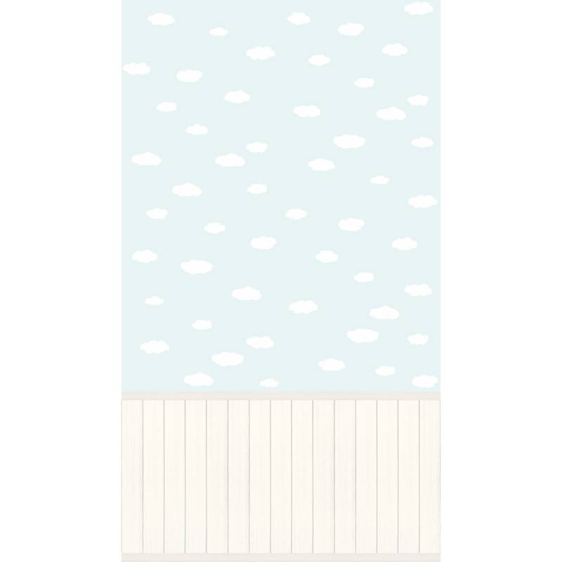 A.S. Création Vliestapete Wallpanel Wolken Blau von AS-Creation