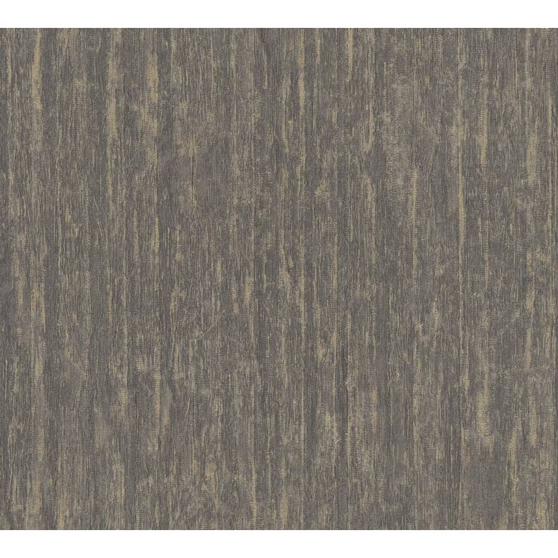 A.S. Création Vliestapete in Holz Optik Braun-Grau 10,05 m x 0,53 m von AS-Creation