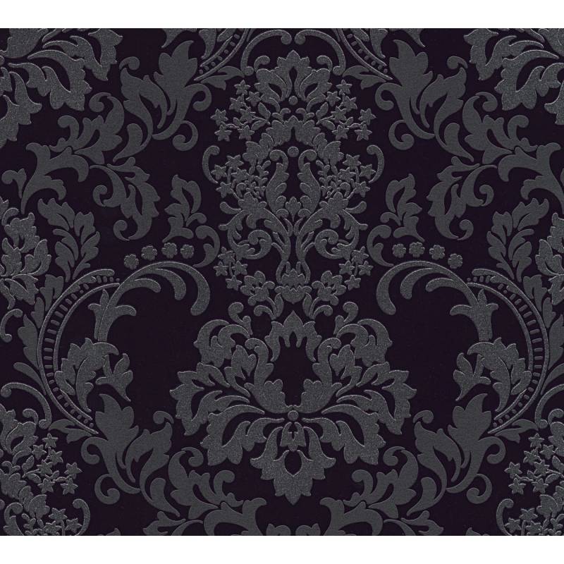 AS Creation Tapete Pop Up Panel Selbstklebend Ornament 250 x 52 cm Schwarz FSC® von AS-Creation