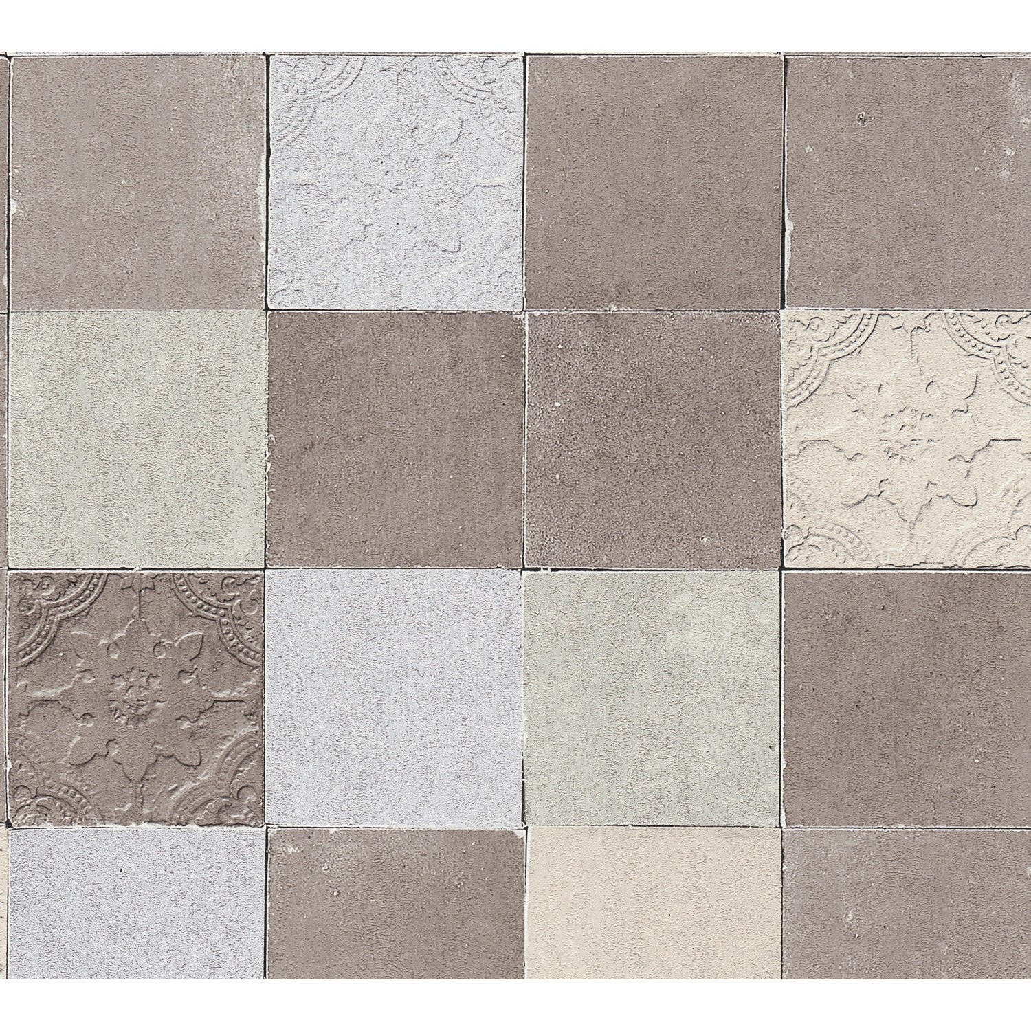 AS-Creation Vliestapete New Walls Fliesen Matt Leicht Strukt. Grau Creme FSC® AS-Creation Vliestapete New Walls Fliesen Matt Leicht Strukt. Grau Creme FSC® von AS-Creation