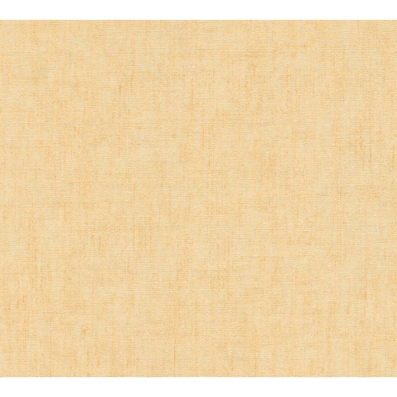 AS Creation Vliestapete Uni Textiloptik 10,05 x 0,53 m Gold FSC® von AS-Creation