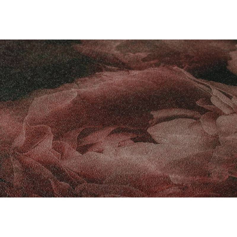 Livingwalls Tapete Blumen Rot und Schwarz 53 cm x 10,05 m AS-373924 von AS-Creation