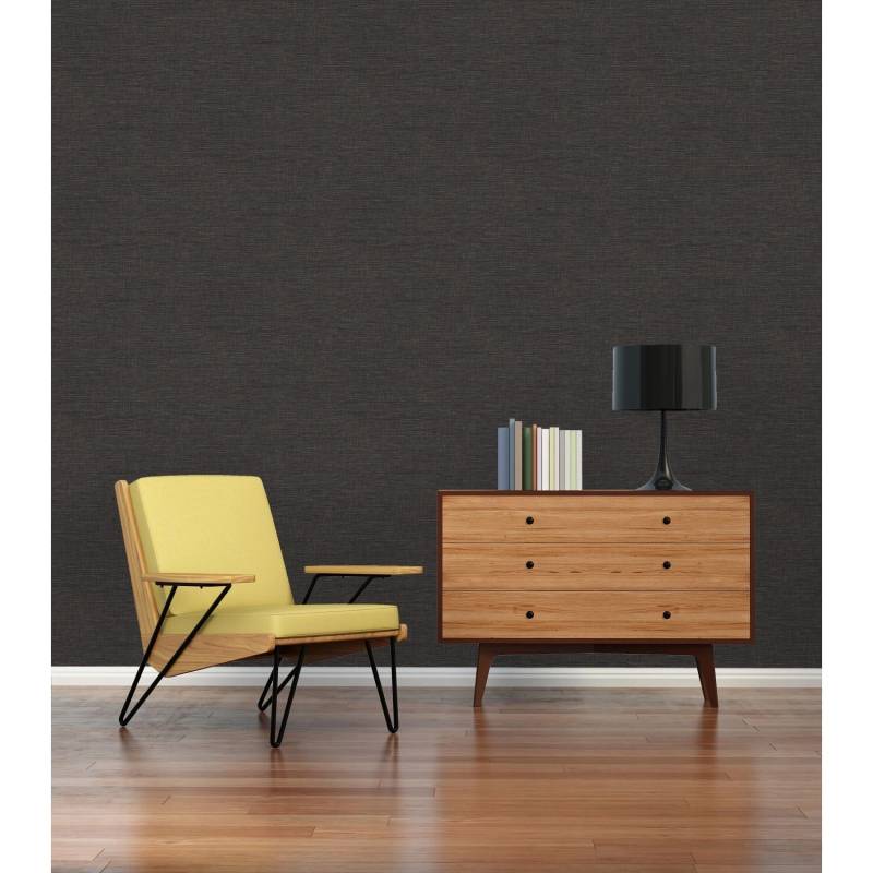 Livingwalls Tapete Uni Grau und Braun 53 cm x 10,05 m AS-385272 von AS-Creation