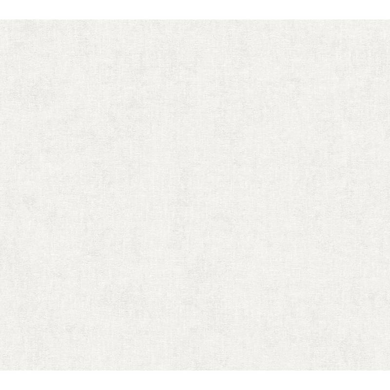 Livingwalls Tapete Uni Weiß 53 cm x 10,05 m AS-373952 von AS-Creation