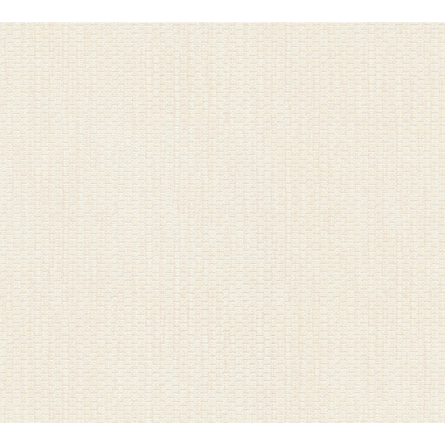 Vliestapete Uni Matt Leicht Strukturiert Creme Weiß FSC® von AS-Creation