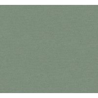 Vliestapete einfarbig mit Textil-Optik 10,05 m x 0,53 m - Grün - einfarbige Strukturtapete Vliestapete einfarbig mit Textil-Optik 10,05 m x 0,53 m - Grün - einfarbige Strukturtapete von AS Creation
