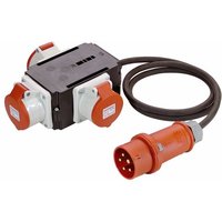 Verteiler Freiberg 400V/16A/5P, auf 3xCEE16A, IP44 von as - Schwabe