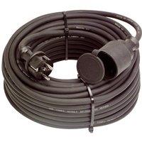 as-Schwabe Gummi-Kabelverlängerung 25 m, IP44, H07RN-F3G2,5 von as - Schwabe