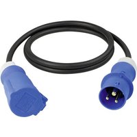 AS Schwabe 61370 Strom Verlängerungskabel Schwarz/Blau 5m H07RN-F 3G 2,5mm² von AS Schwabe