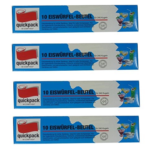 6 Packungen Eiswürfelbeutel a 240 Kugeln = Immer für 1440 Eiswürfel Gesamt 6 Packungen Eiswürfelbeutel a 240 Kugeln = Immer für 1440 Eiswürfel Gesamt von AS