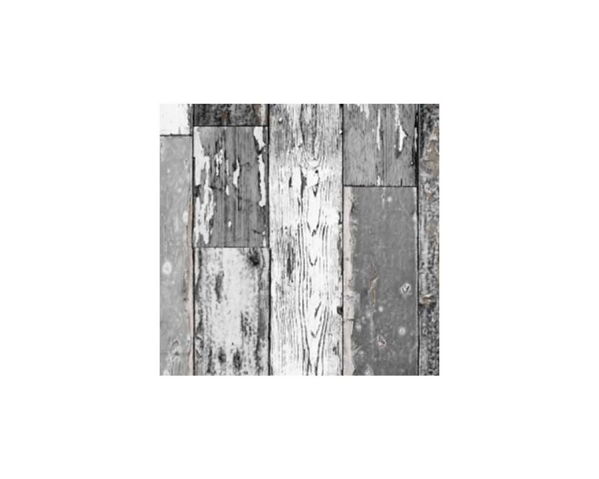 AS4HOME Möbelfolie Holzdekor- Möbelfolie Holz Scrapwood grau dunkel von AS4HOME