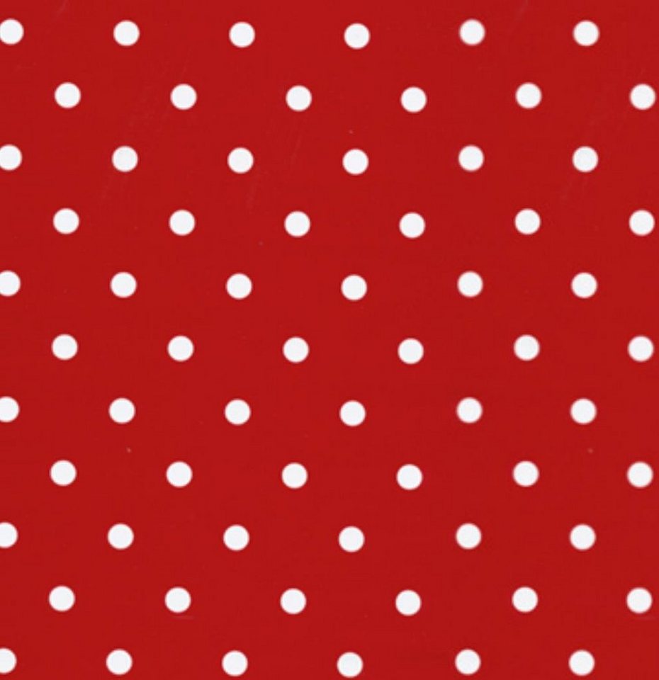 AS4HOME Möbelfolie Möbelfolie Rot Punkte Dots 0,45 m x 15 m Selbstkle, Muster: Gepunktet von AS4HOME