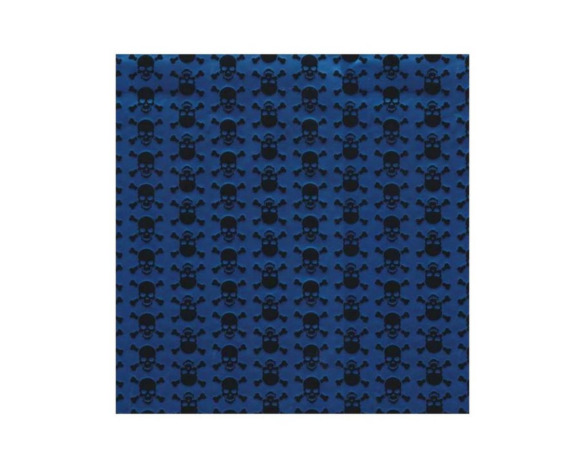 AS4HOME Möbelfolie Möbelfolie Totenkopf Skull - blau schwarz - 45 von AS4HOME