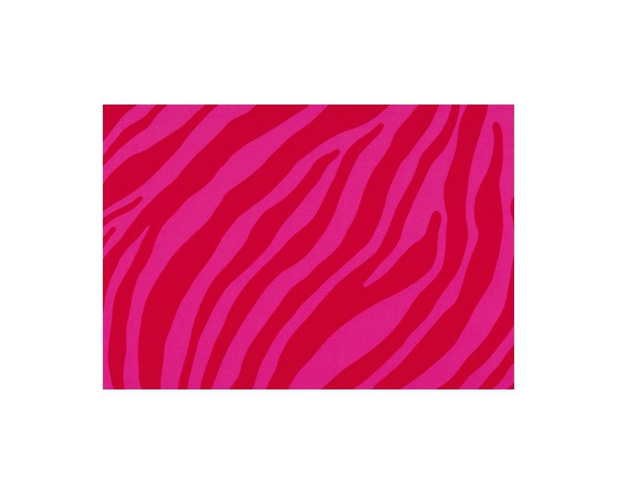 AS4HOME Möbelfolie Möbelfolie Zebra - pink rot - 0,45 x 15 m von AS4HOME