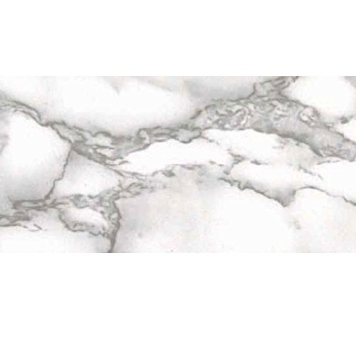 Klebefolie - Möbelfolie Carrara Marmor Look grau Dekorfolie 45 cm x 200 cm Selbstklebende Folie mit Naturstein Dekor - Selbstklebefolie von AS4HOME