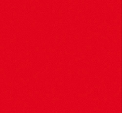 Klebefolie - Möbelfolie Rot matt einfarbig- 45 cm x 200 cm von AS4HOME