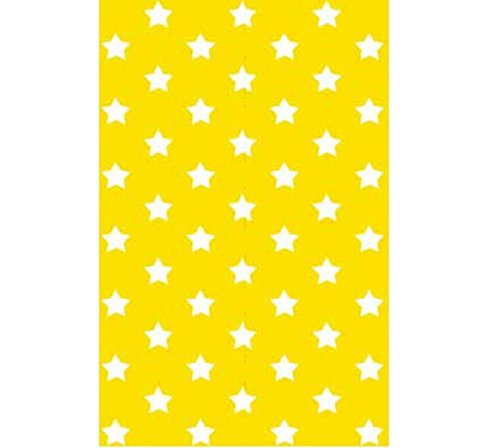 Klebefolie - Möbelfolie Stars - Sterne gelb - 45 cm x 200 cm moderne Selbstklebefolie Folie Dekorfolie mit Motiv von AS4HOME