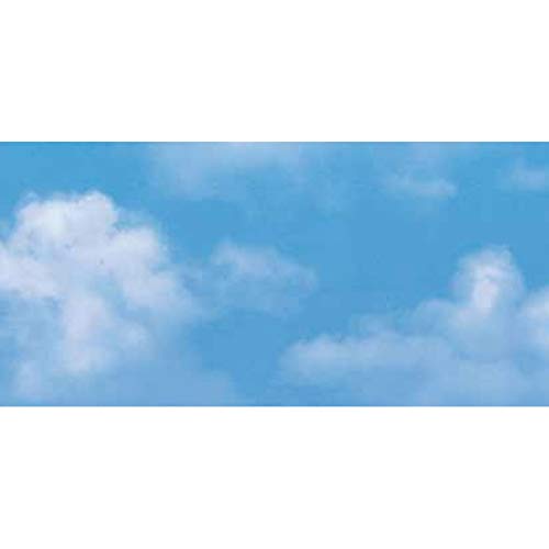 Klebefolie - Möbelfolie Wolkenhimmel Wolken blau - 0,45 m x 15 m Nature Style - Selbstklebefolie Dekorfolie von AS4HOME