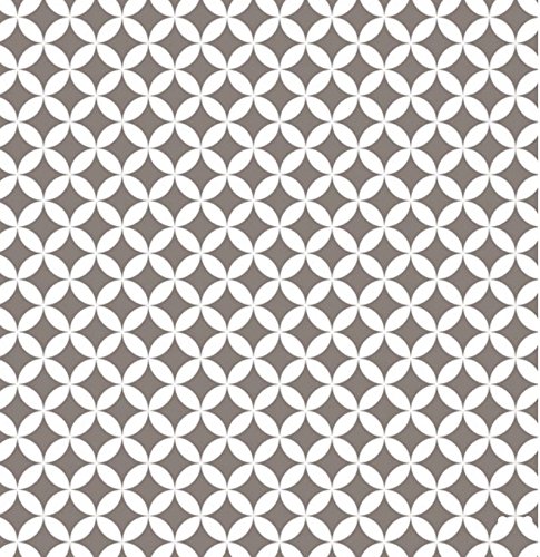 Klebefolie selbstklebende Möbelfolie Elliott taupe weiss Dekorfolie 45 cm x 200 cm von AS4HOME