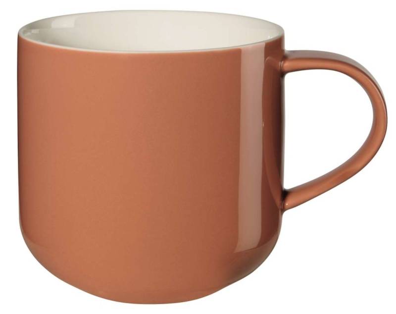 ASA SELECTION Becher COPPA Henkelbecher red clay 0,4 l, Porzellan, Geschirr von ASA SELECTION