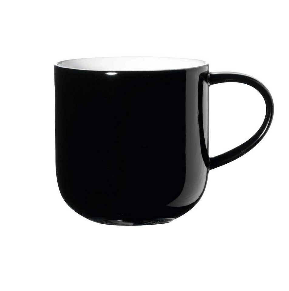 ASA SELECTION Becher COPPA Henkelbecher schwarz 0,4 l, Porzellan, Geschirr ASA SELECTION Becher COPPA Henkelbecher schwarz 0,4 l, Porzellan, Geschirr von ASA SELECTION