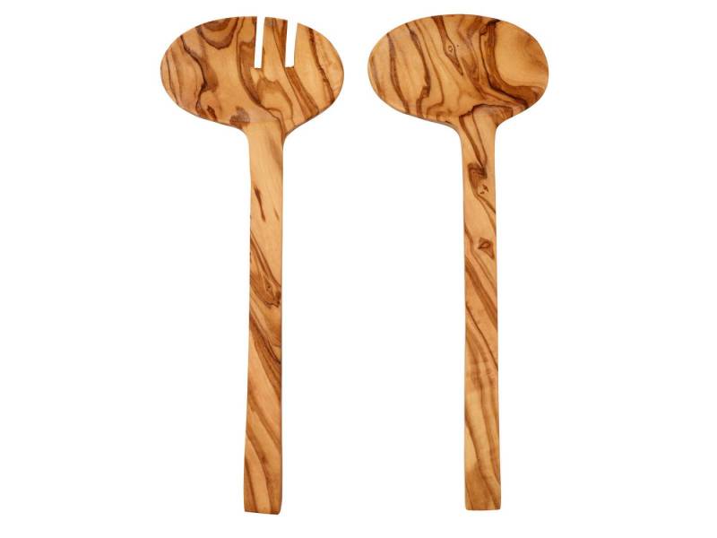 ASA SELECTION Besteck-Set wood Salatbesteck Olivenholz 26x7cm, Olivenholz, Besteck von ASA SELECTION
