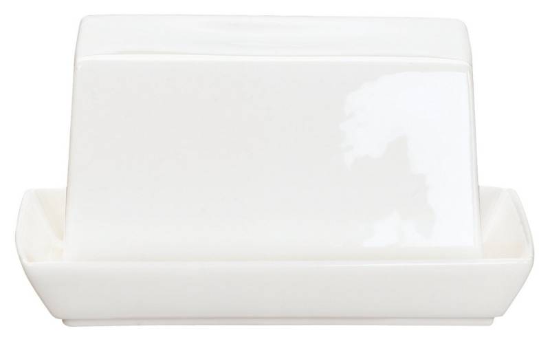 ASA SELECTION Butterdose A TABLE, Weiß, B 11 cm, Fine Bone China von ASA SELECTION