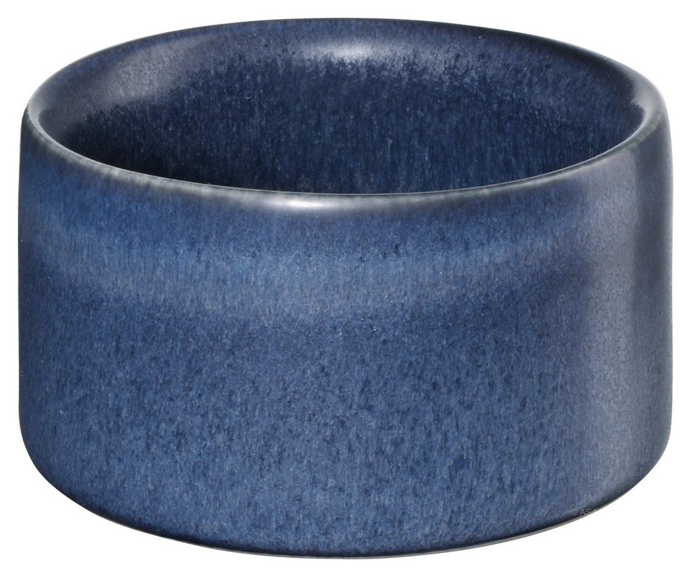 ASA SELECTION Dipschale FORM'ART, Blau, Ø 8 cm, Steinzeug, (1-tlg) von ASA SELECTION