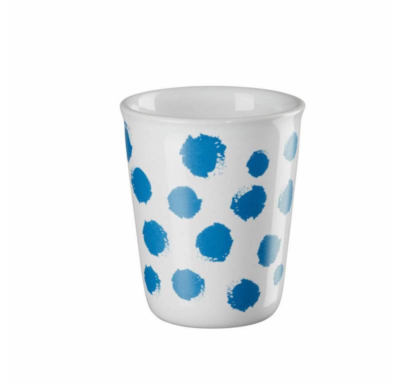 ASA SELECTION Espressotasse Blue Spots 100 ml, Steinzeug von ASA SELECTION