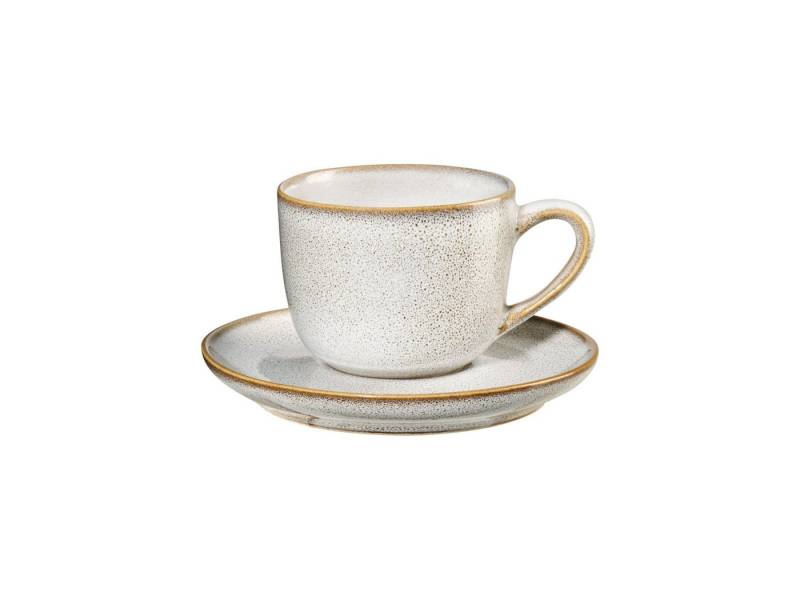 ASA SELECTION Espressotasse SAISONS Espresso mit Untertasse sand 0,09 l, Steinzeug, Geschirr von ASA SELECTION