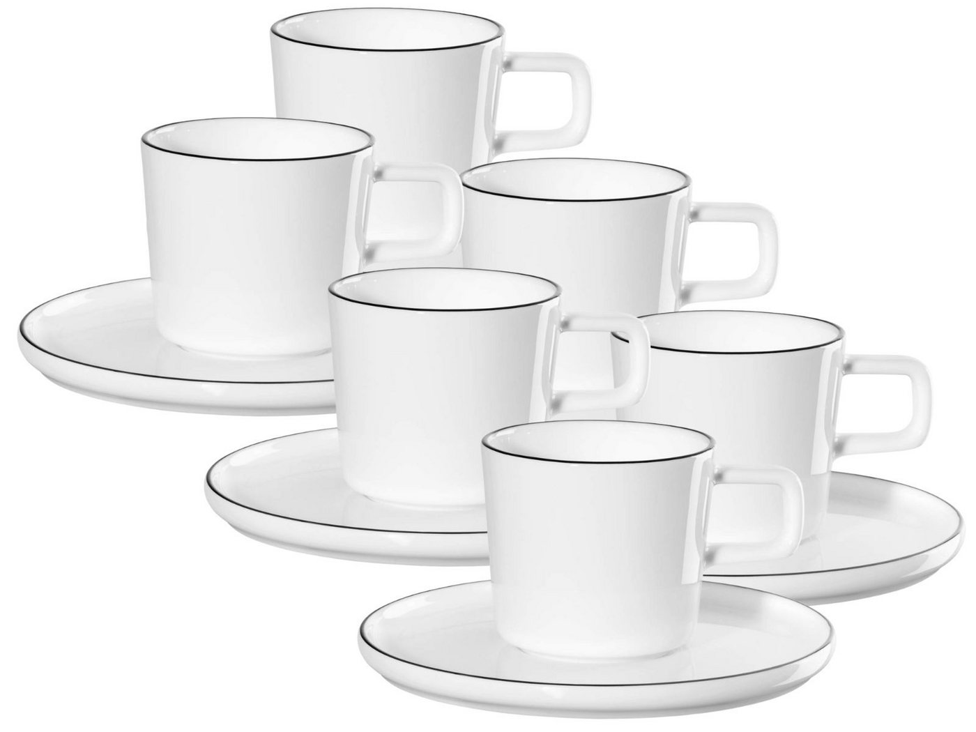 ASA SELECTION Geschirr-Set Selection à table oco ligne noire Espressotasse m U. 0,08l Set6, Fine Bone China ASA SELECTION Geschirr-Set Selection à table oco ligne noire Espressotasse m U. 0,08l Set6, Fine Bone China von ASA SELECTION