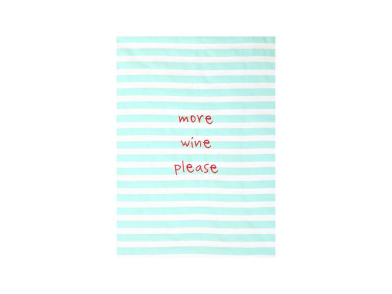 ASA SELECTION Geschirrtuch textil Geschirrtuch more wine please 50x70 cm von ASA SELECTION